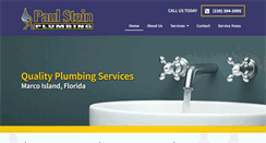 Desktop Screenshot of paulsteinplumbing.com
